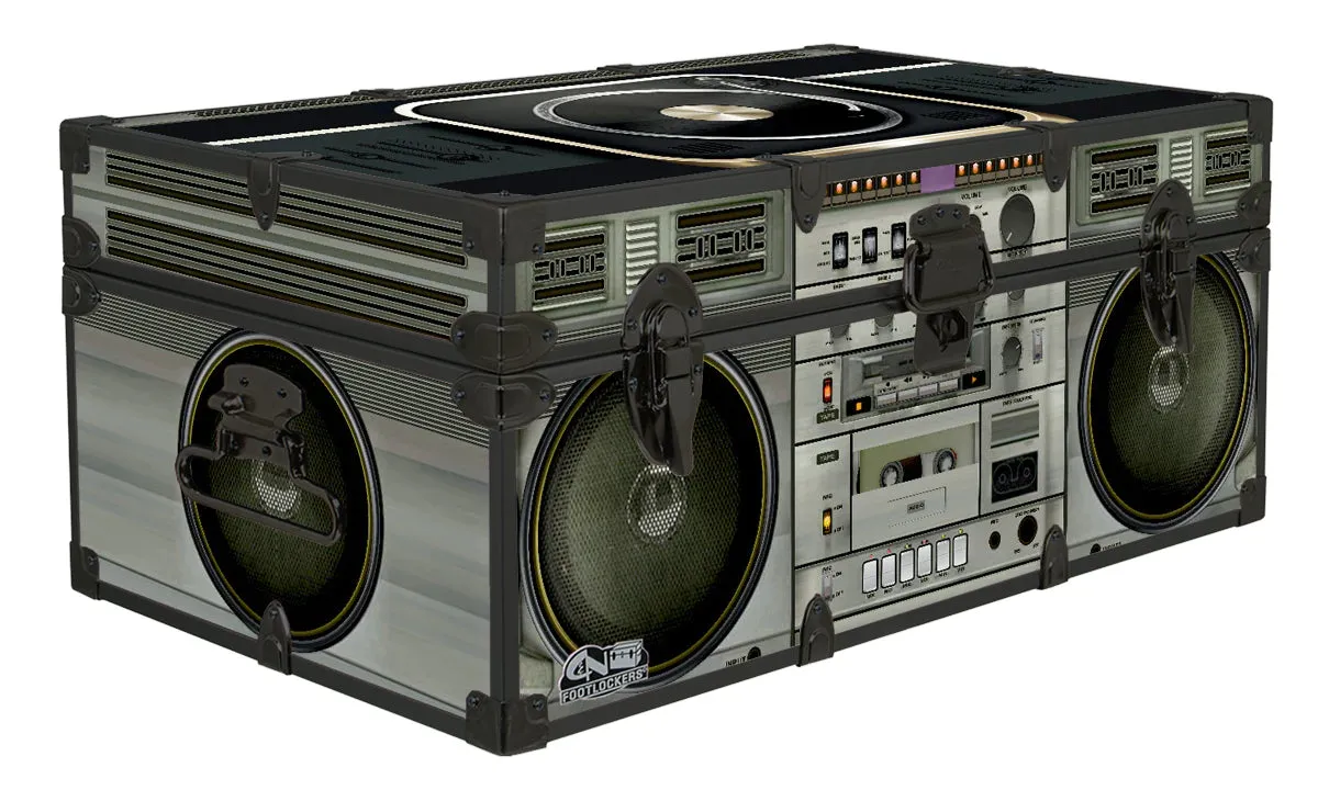 Designer Trunk - Turntable Boombox - 32x18x13.5"