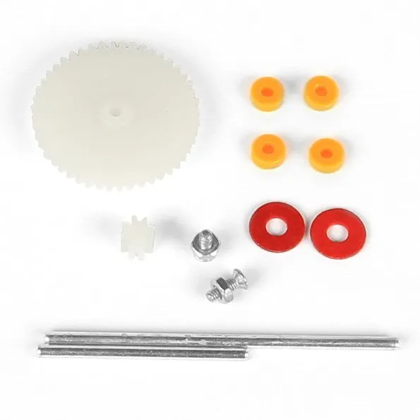 [Discontinued] SainSmart InstaBots DIY PVC BOT Solar Robot kit Three Rounds of Gear Car