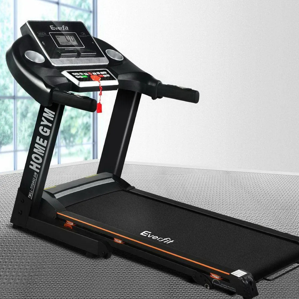 Everfit Electric Treadmill 420mm 18kmh Home Gym Exercise Machine Fitness Equipment Physical