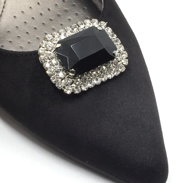 Fashion Crystal Rhinestone Shoe Clip