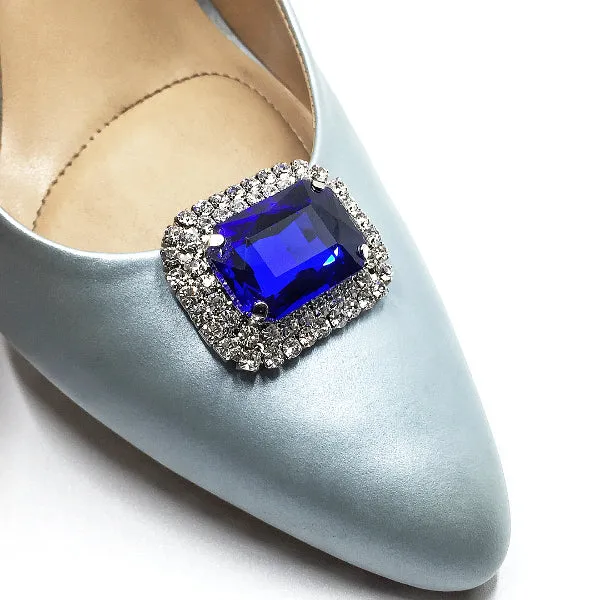 Fashion Crystal Rhinestone Shoe Clip