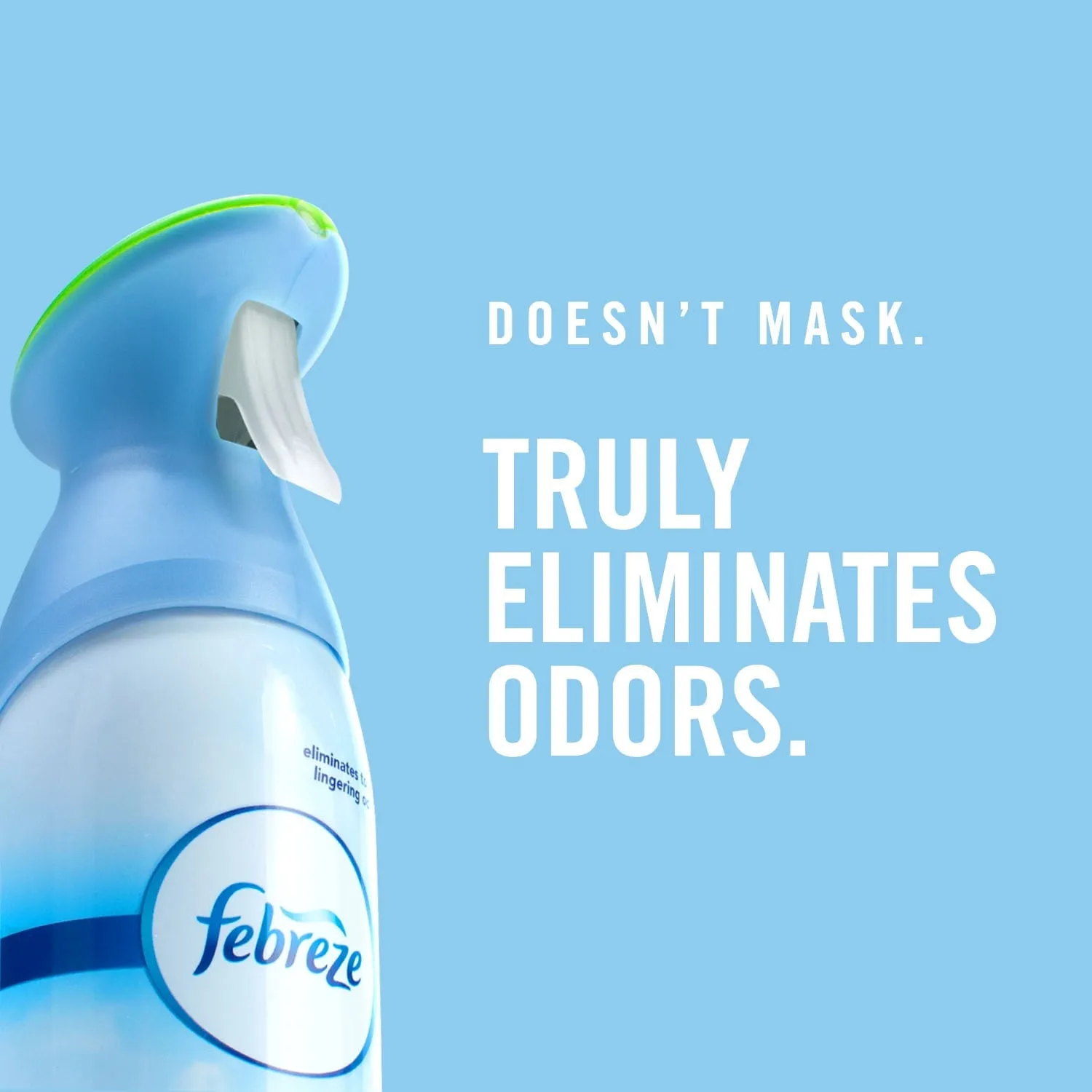 Febreze Odor-Fighting Air Freshener, Heavy Duty Crisp Clean, 8.8 fl oz