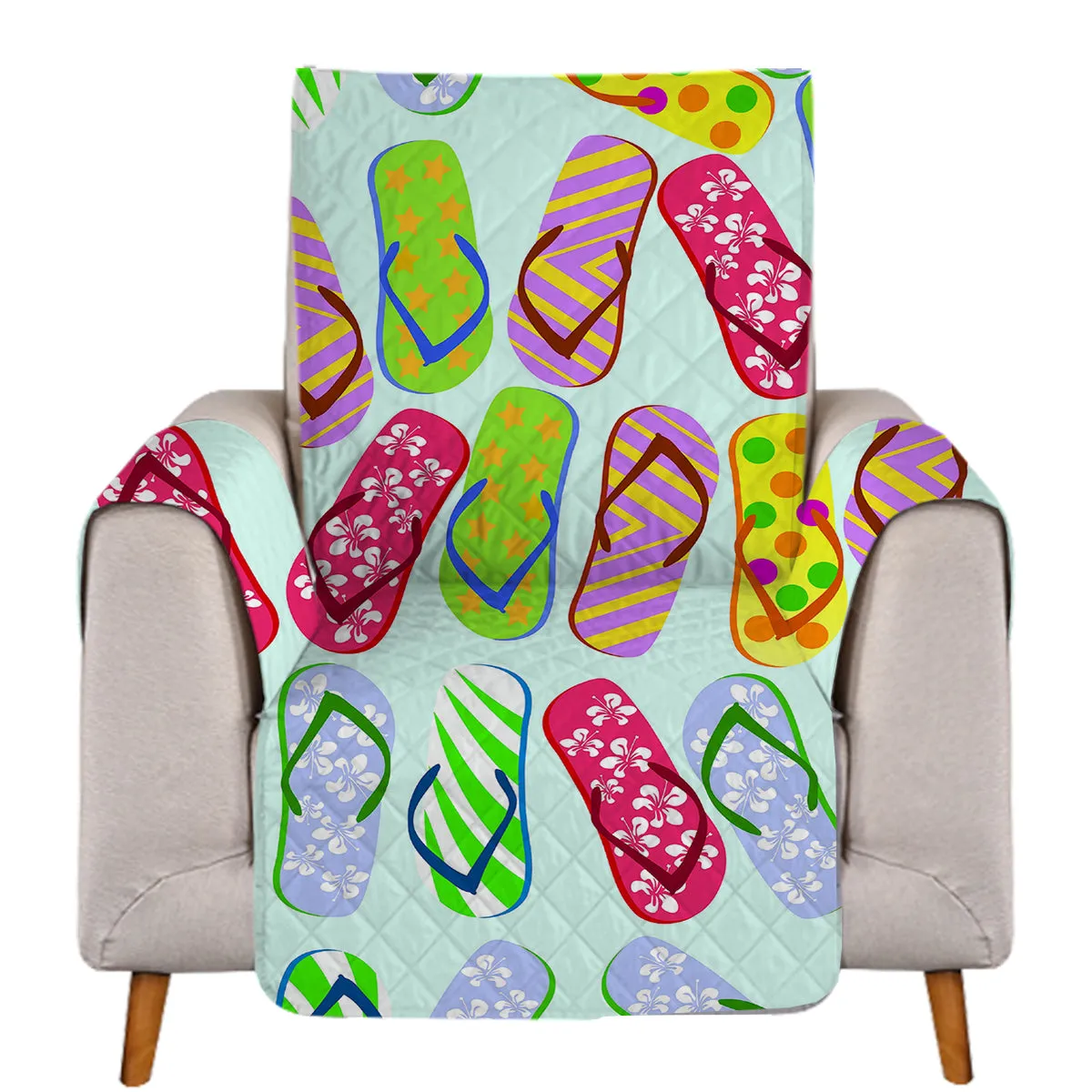 Flip Flops Kinda Girl Sofa Cover