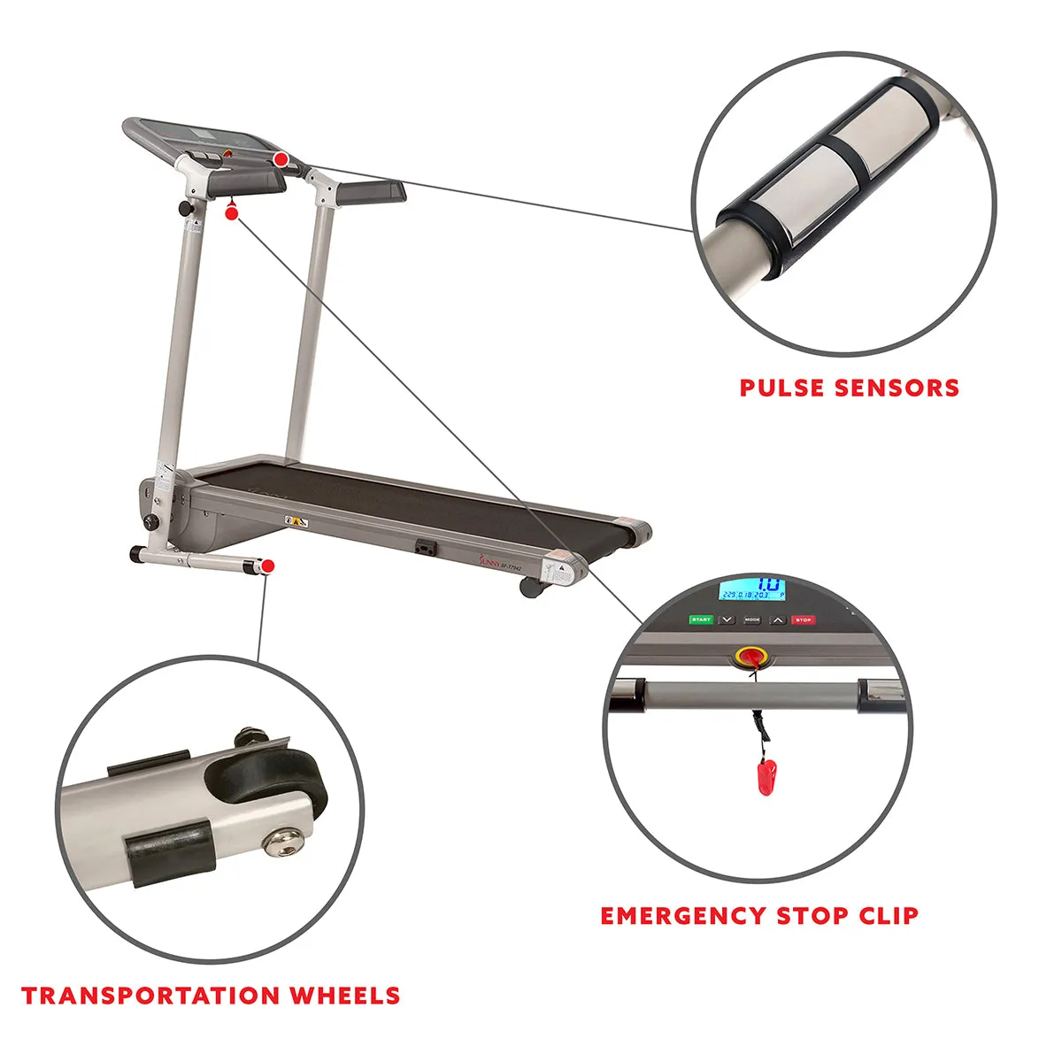 Foldable Walking Compact Treadmill