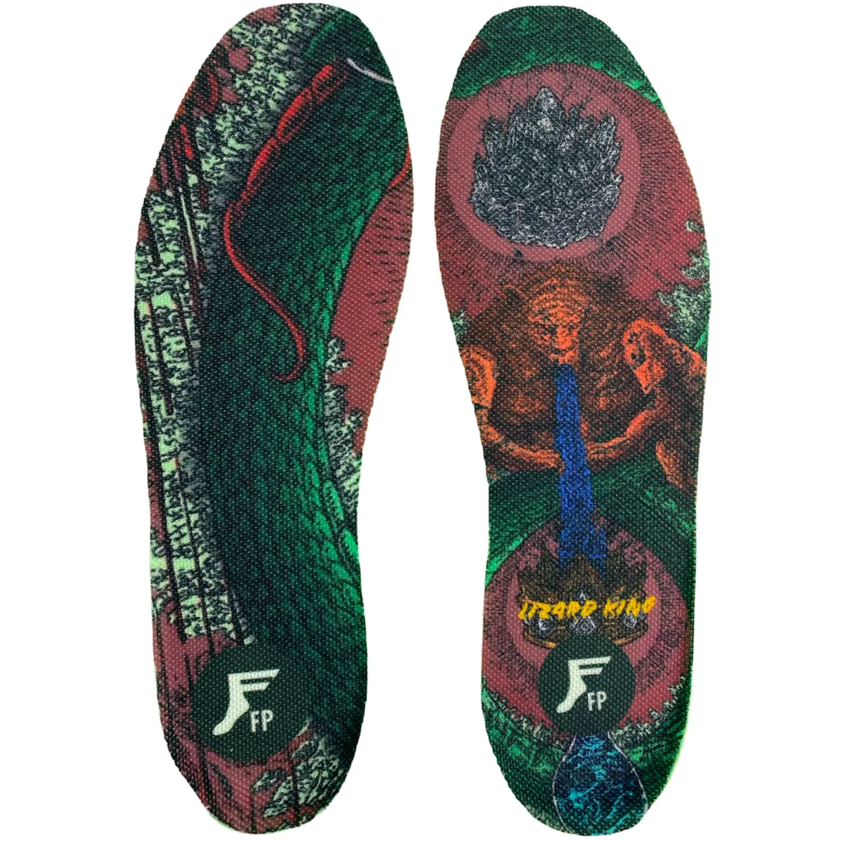 Footprint - Kingfoam Elite High Moldable Insoles Lizard King