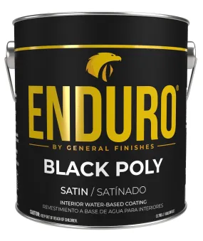 General Finishes Black Water Based Poly Top Coat