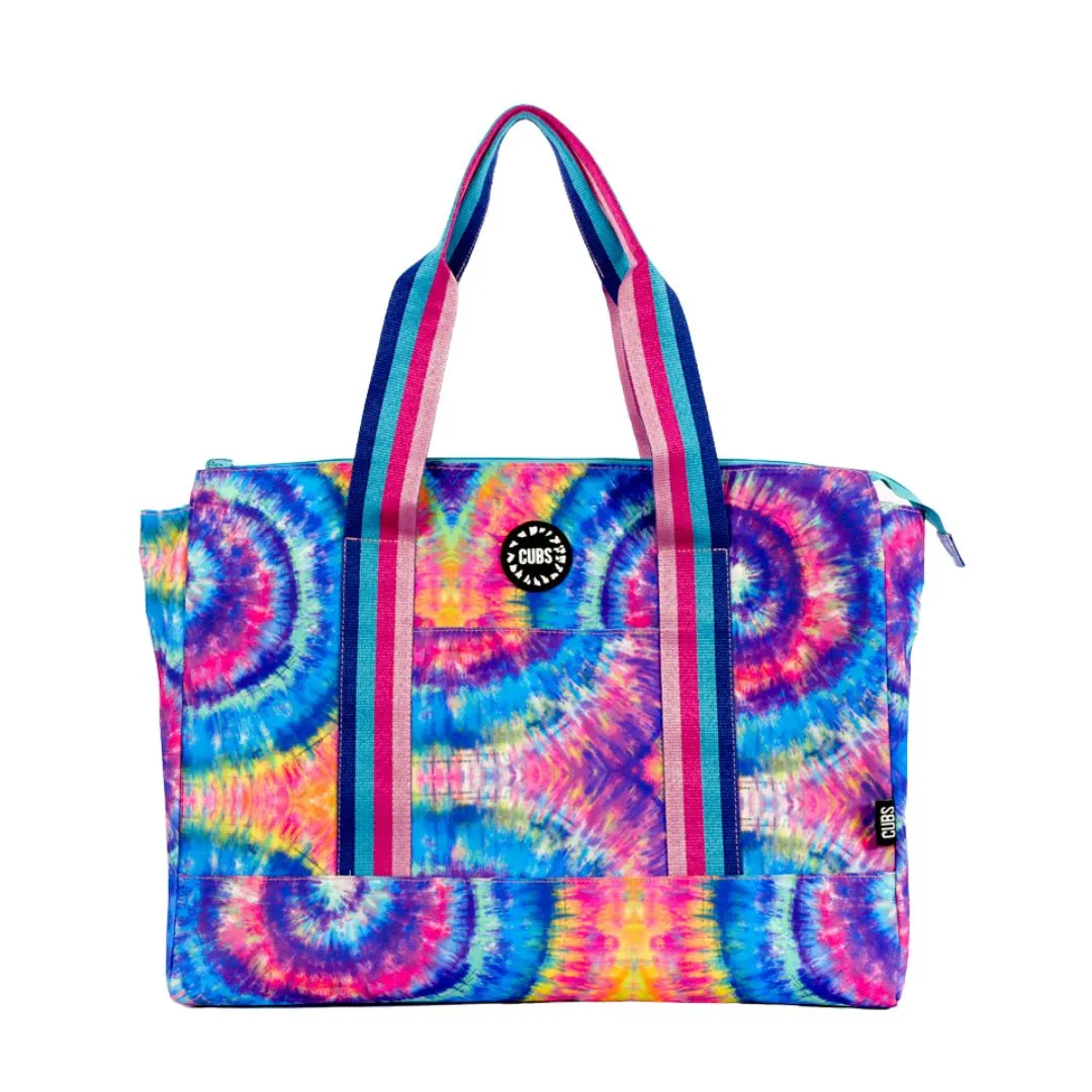 Girls's Love Tie Dye Double Face Tote Bag