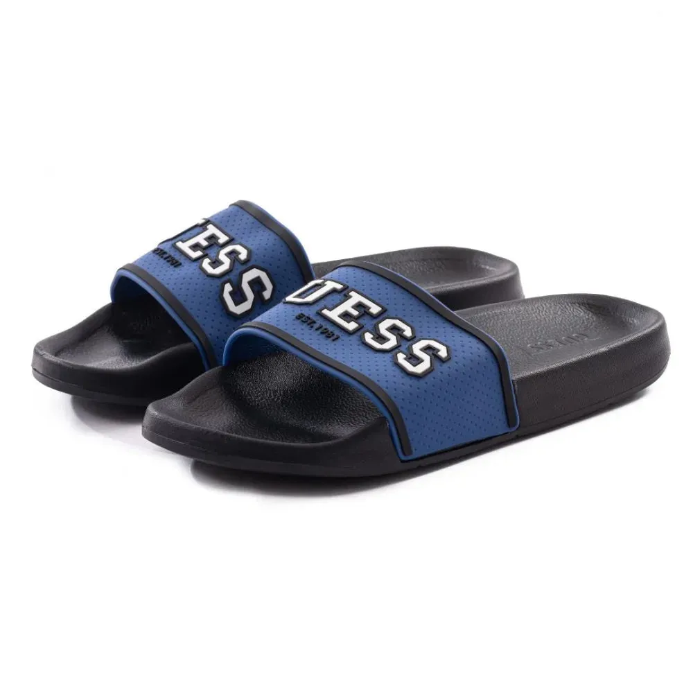 GUESS Elliot Slide Men - BLKBLU