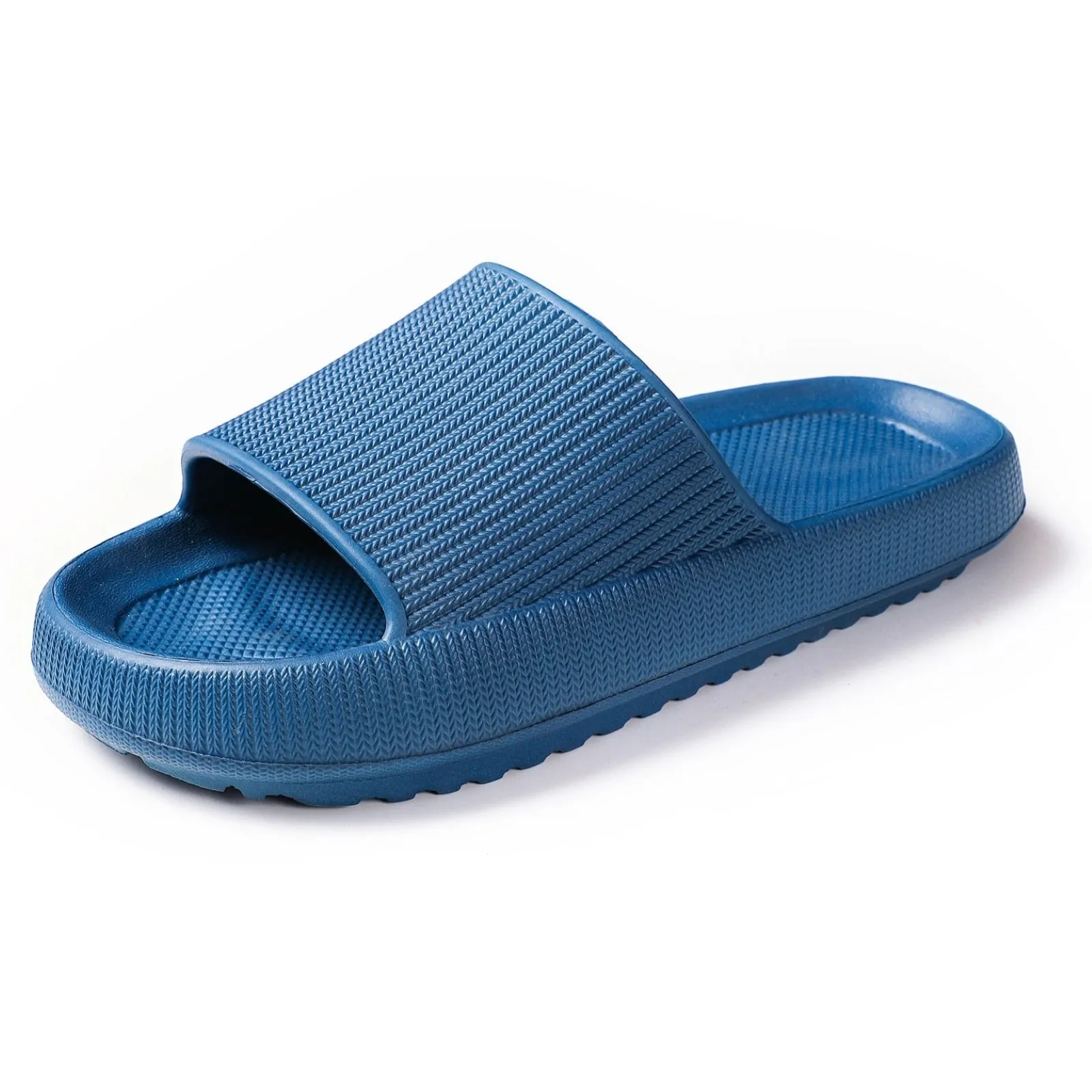 Hnzxzm Men Platform Sandals Swimming Pool Gym House Shower Quick-drying Open-toed Slippers Suitable for Indoor and Outdoor