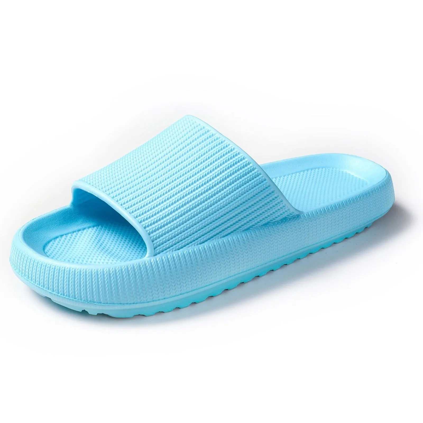 Hnzxzm Men Platform Sandals Swimming Pool Gym House Shower Quick-drying Open-toed Slippers Suitable for Indoor and Outdoor