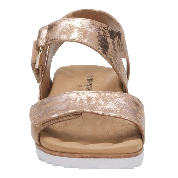 Huntley Taupe Wedge Sandals