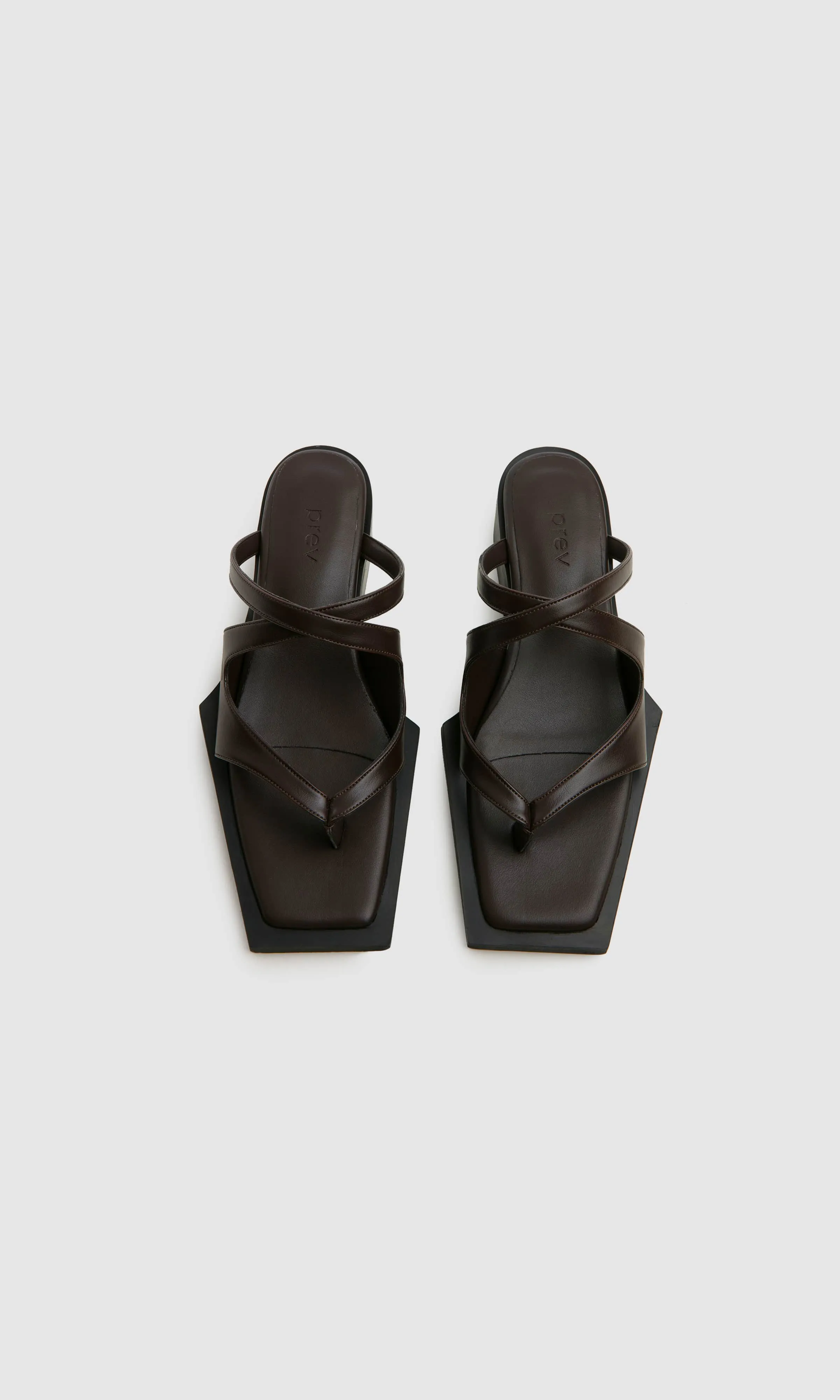 Karel Vegan Apple Leather Mules | Brown