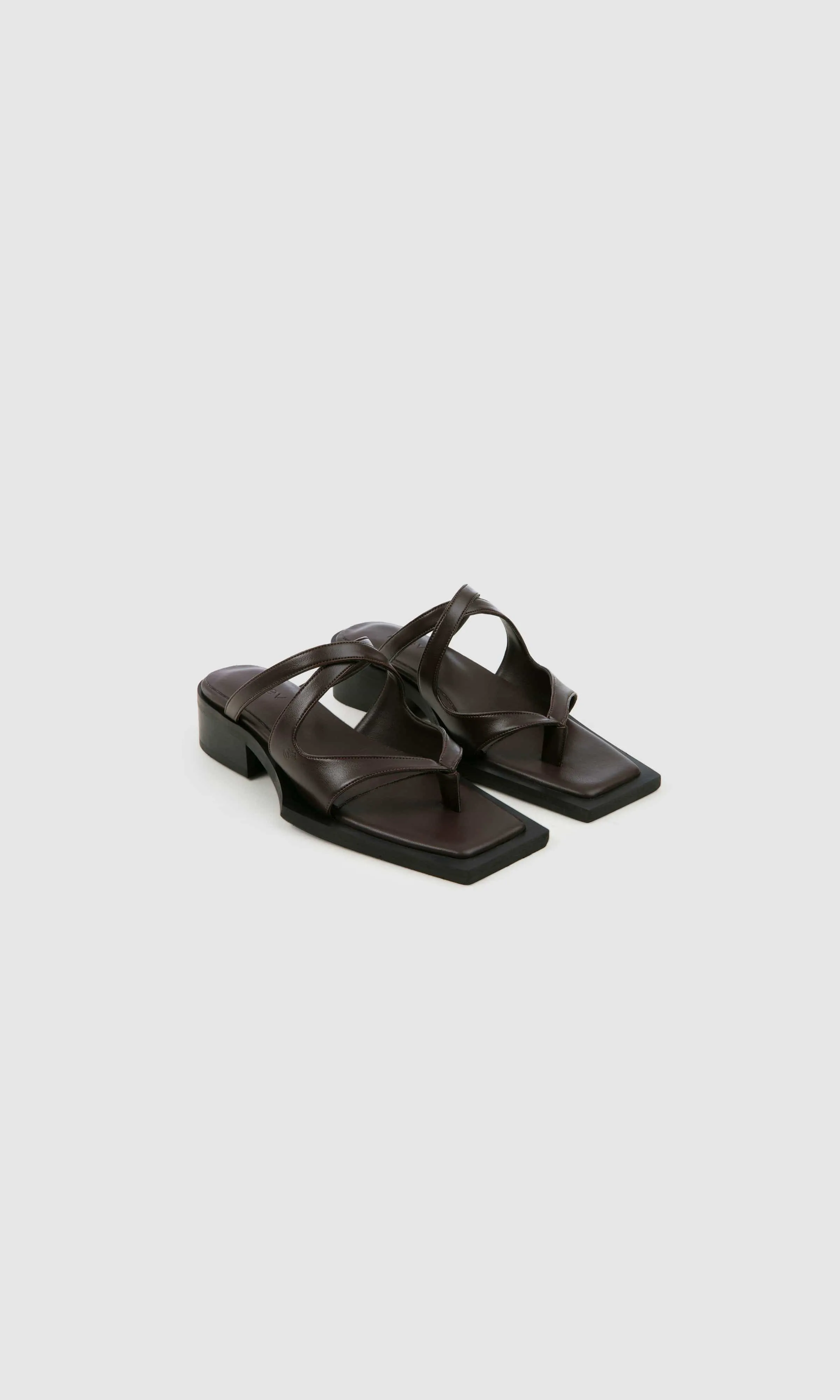 Karel Vegan Apple Leather Mules | Brown