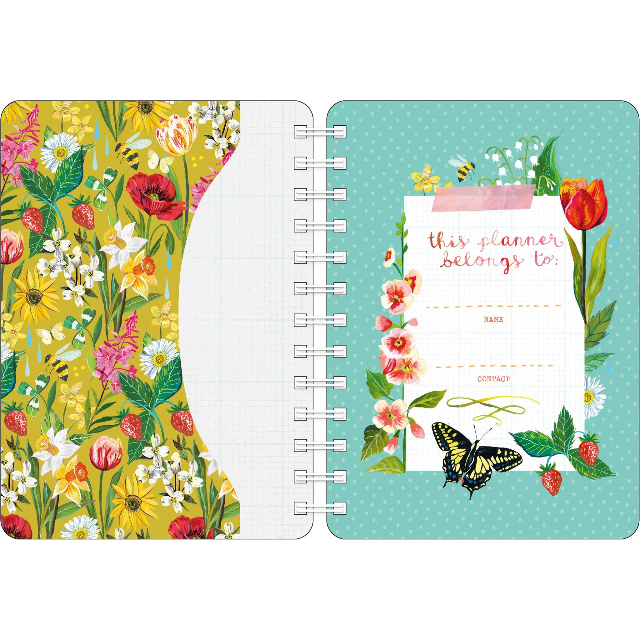 Katie Daisy Wild Beauty Planner 2025 Calendar