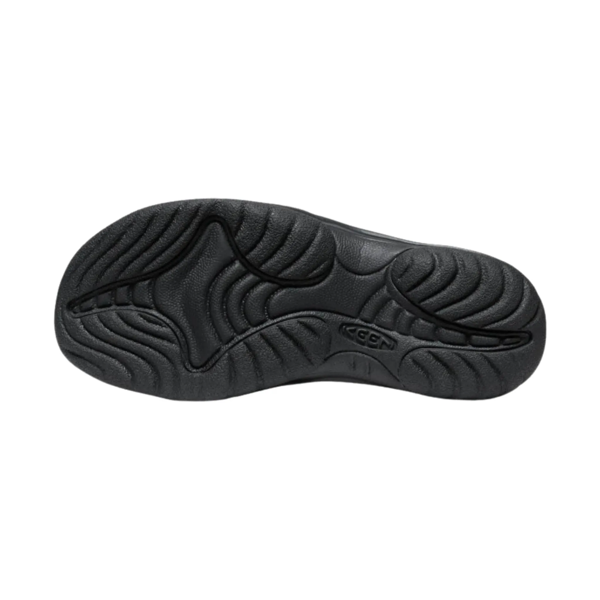 KEEN Women's Kona Leather Flip Flop - Black/Vapor