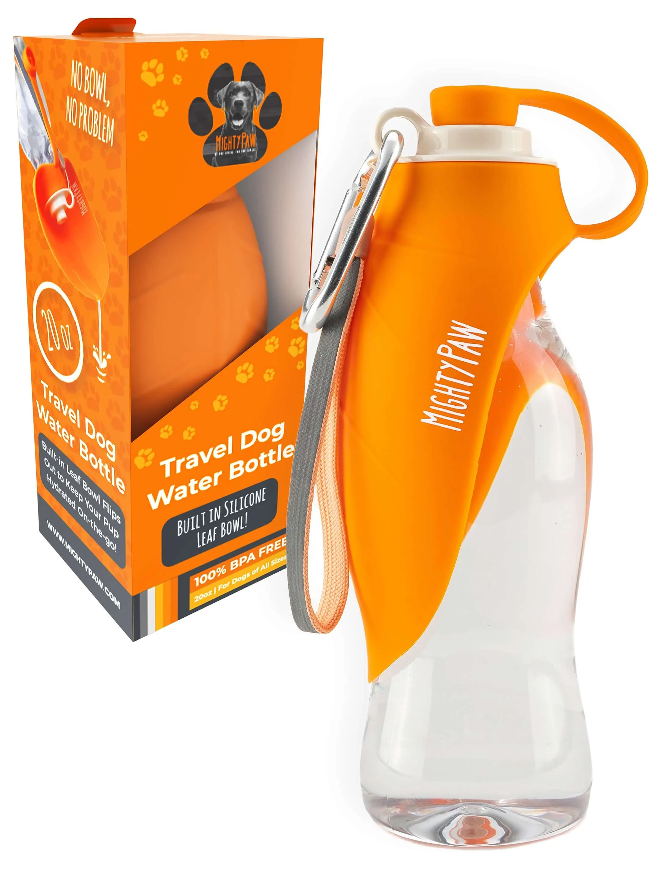 Keep Your Pup Hydrated on the Go with Mighty Paw Travel Dog Water Bottle