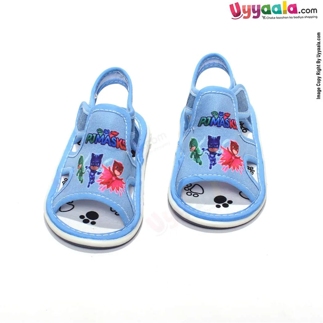 Kids Collection Let's go Chu-Chu  Sandals PJ Masks Print - Light Blue