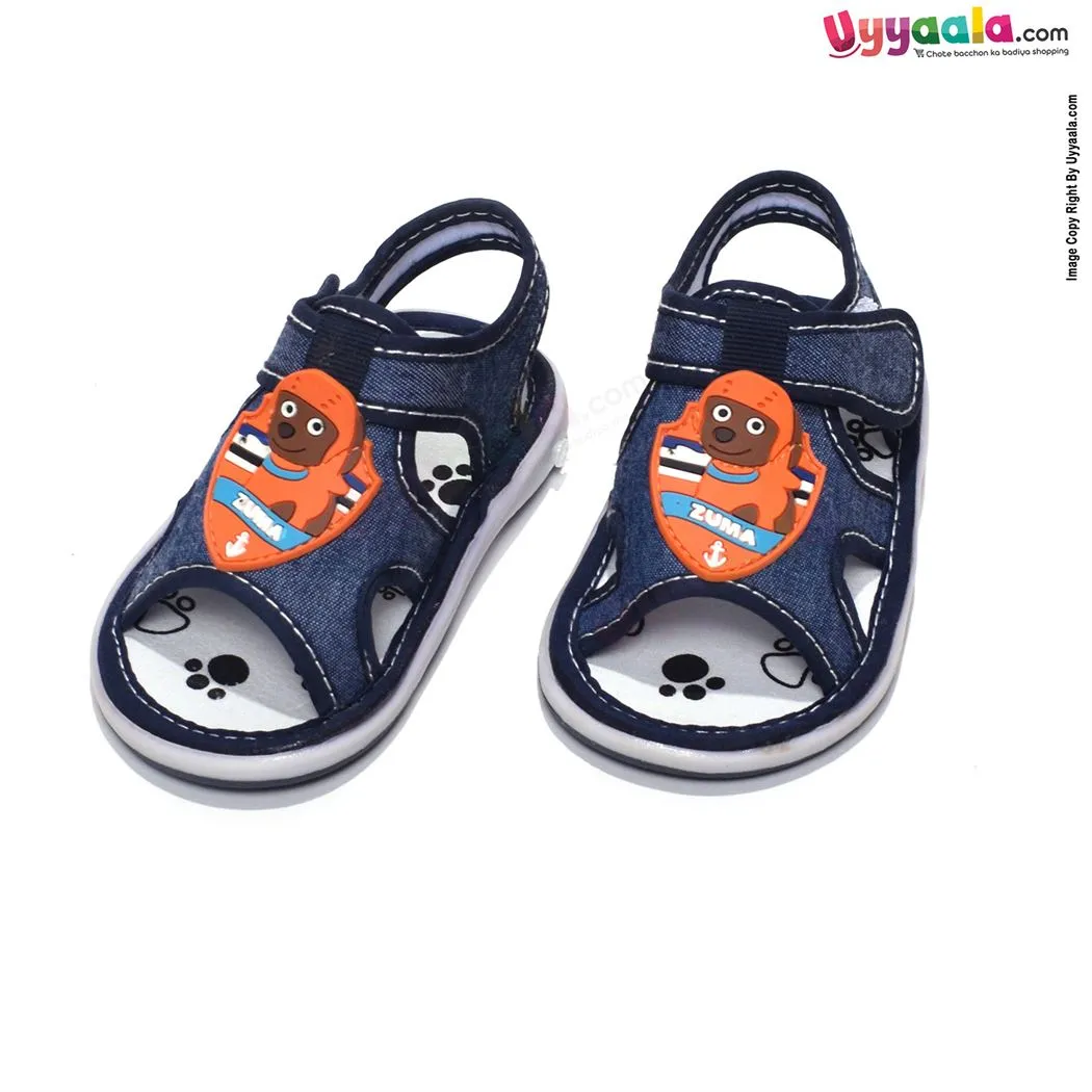 Kids Collections Let's go Chu-Chu  Sandals Zuma Dog Model - Blue