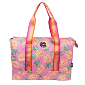 Leaves & Pineapples Double Face Tote Bag