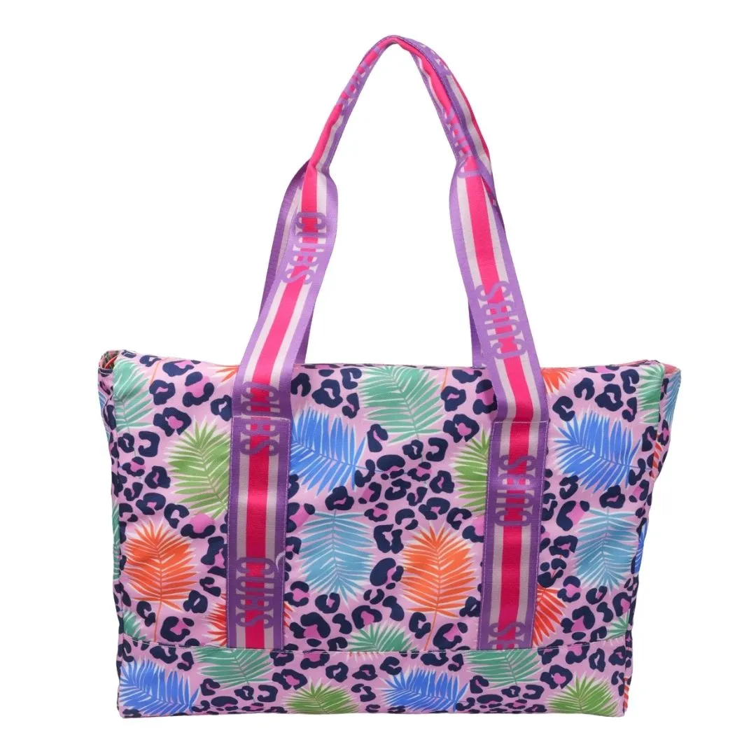 Leaves & Pineapples Double Face Tote Bag