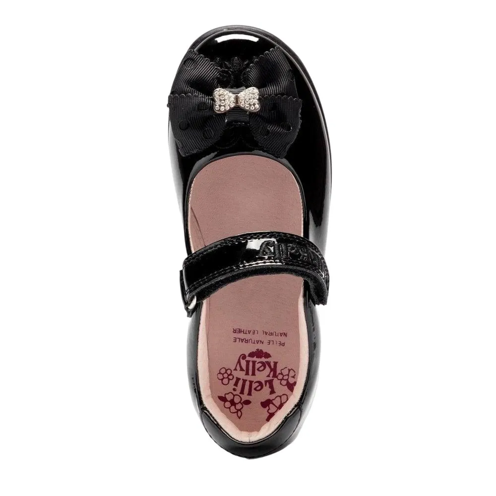 Lelli Kelly Girls Shoe Emma Black Patent