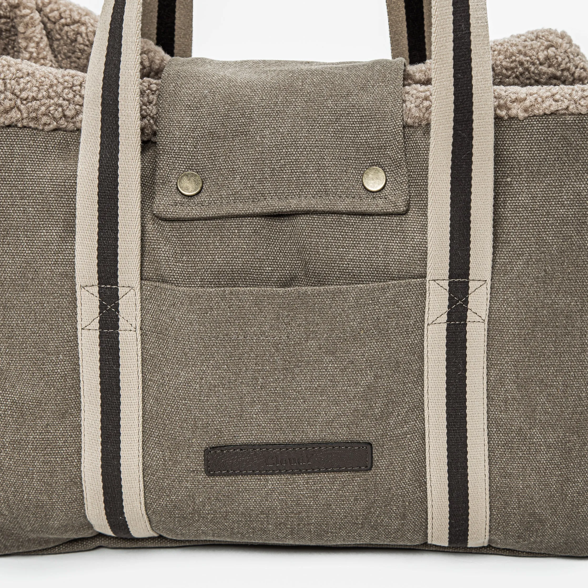 Lucca Dog Carrier in Sand from Cloud 7