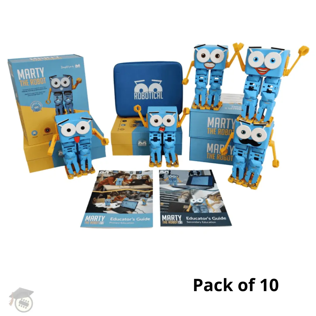 Marty the Robot V2 (Pack of 10)