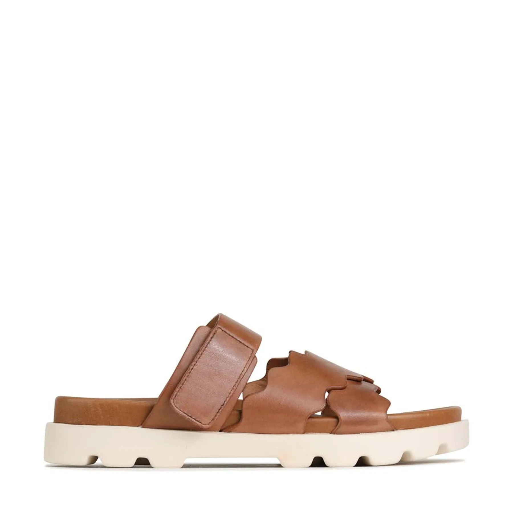 NISSA SLIDE SANDALS LEATHER