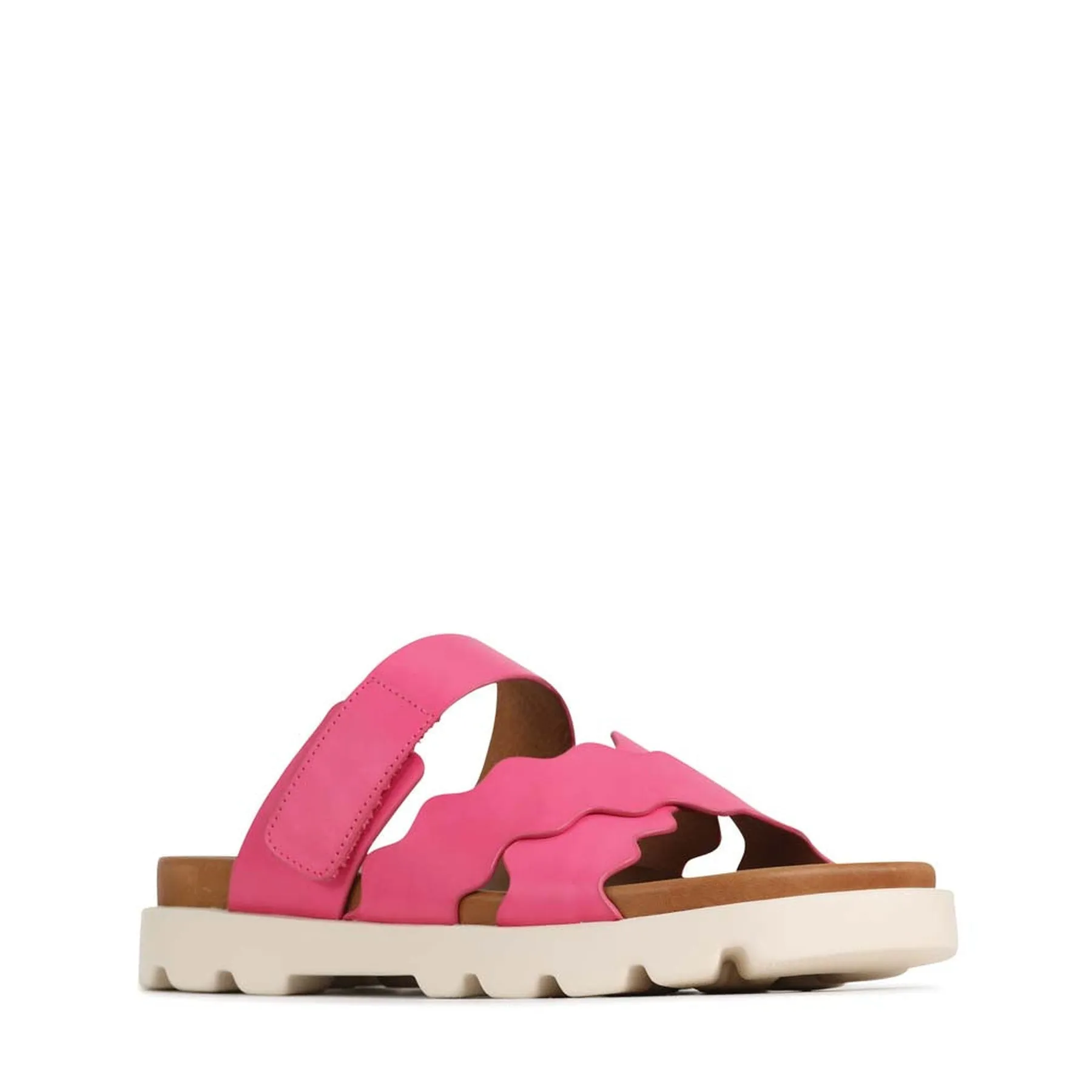 NISSA SLIDE SANDALS LEATHER