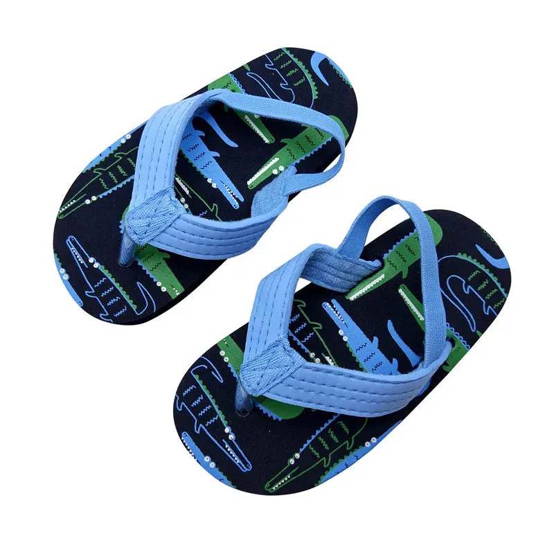 Outdoor Open Toe Kids Slippers Summer Sandal Children Flip-flops Boy Girl Slipper Beach Shoe New Baby Flip-flops Sports Sandals