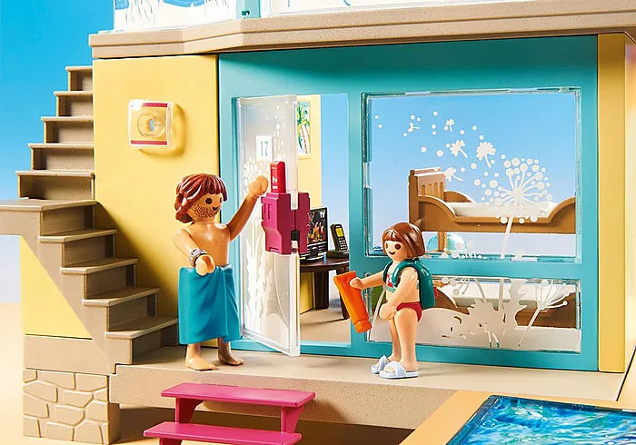 Playmobil Bungalow with Pool