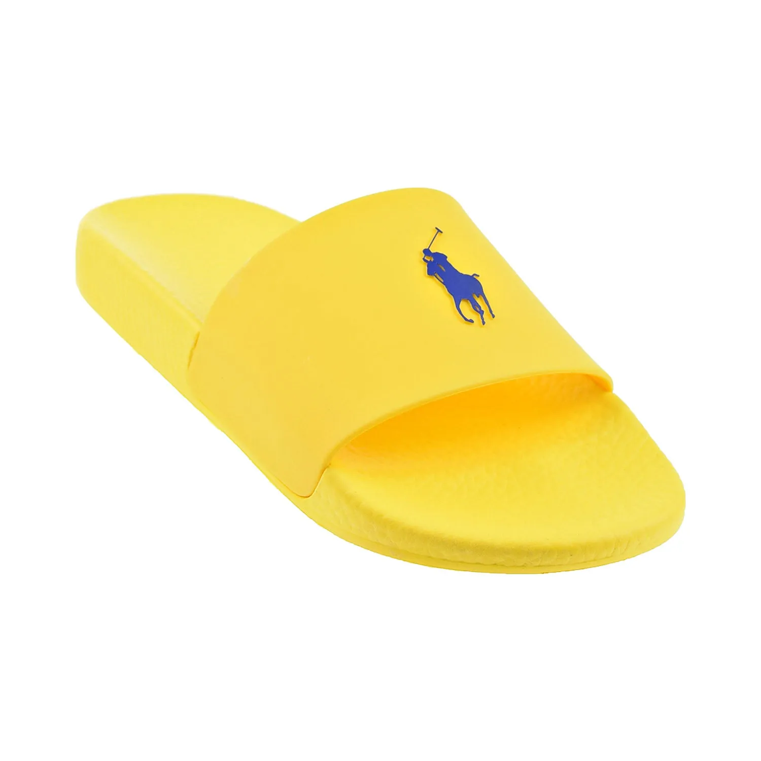 Polo Ralph Lauren Signature Pony Men's Slides Yellowfin-Heritage Royal