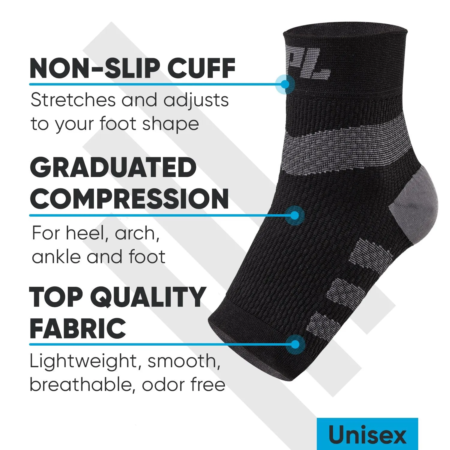 PowerLix™ Plantar Fasciitis Support Socks 2020 Designs