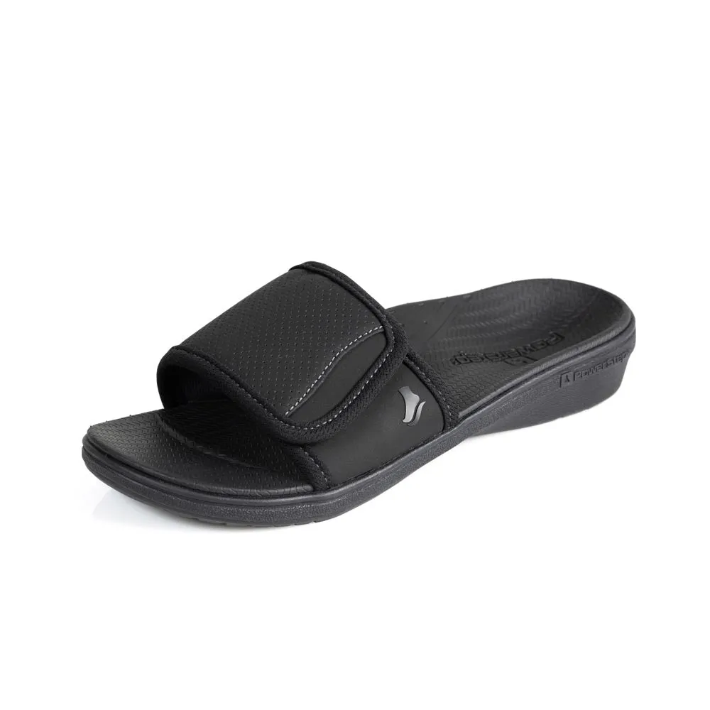 PowerStep Women's Sandals with Arch Support | Slip-on Orthotic Slide Sandal