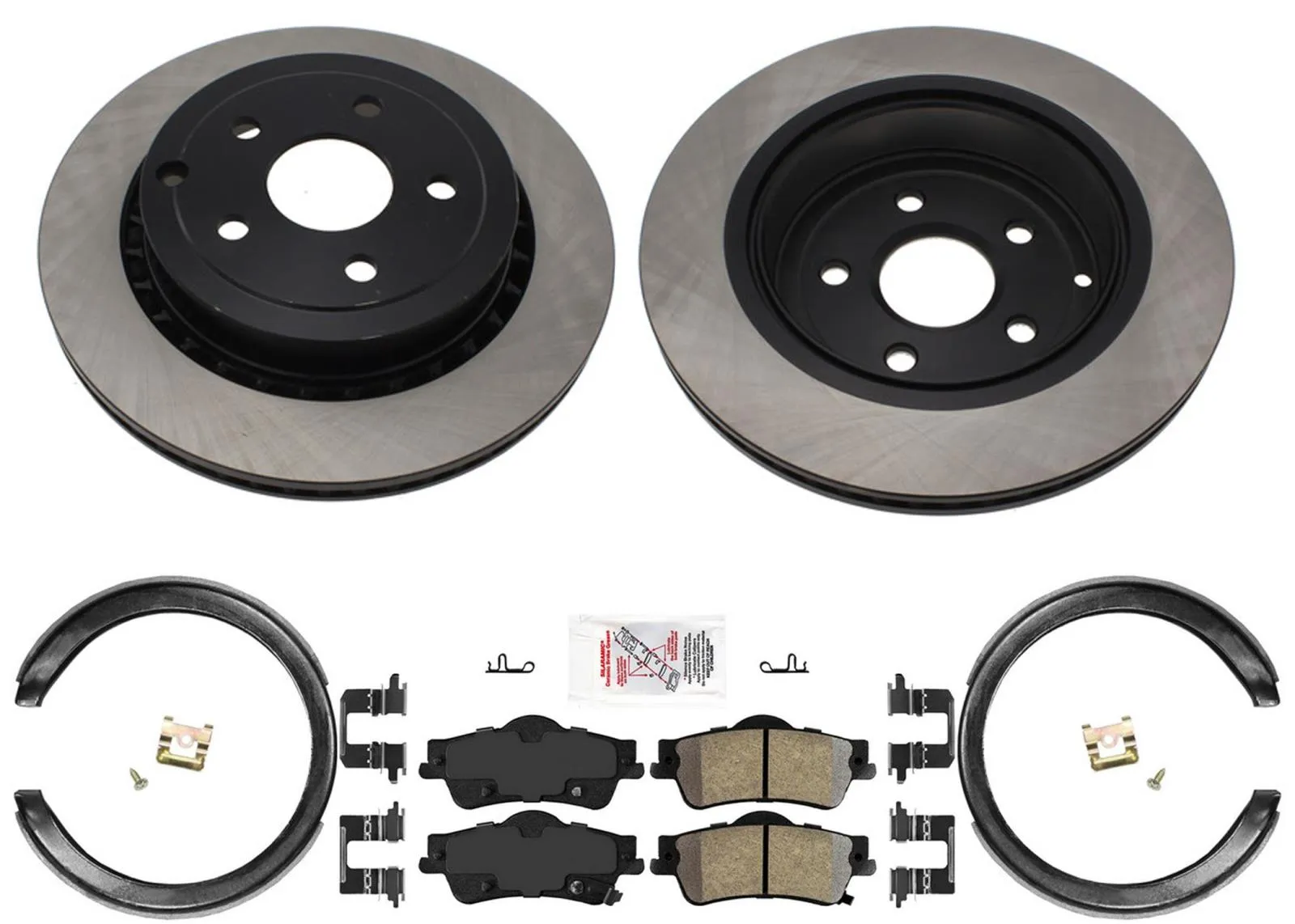 Rear Disc Brake Rotors Brake Pad for Chevrolet Caprice 2011-17 Police Package