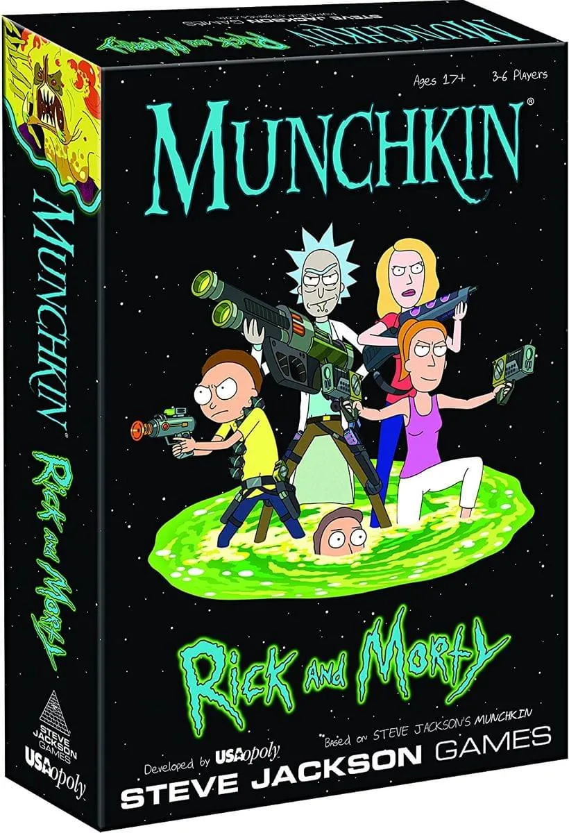 Rick and Morty Munchkin Card Game