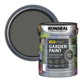 Ronseal Garden Paint - Charcoal Grey 2.5L