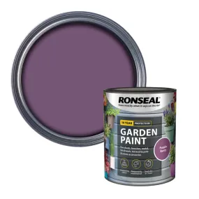 Ronseal Garden Paint - Purple Berry 750ml