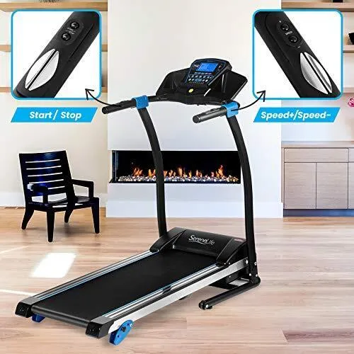 SereneLife Folding Treadmill