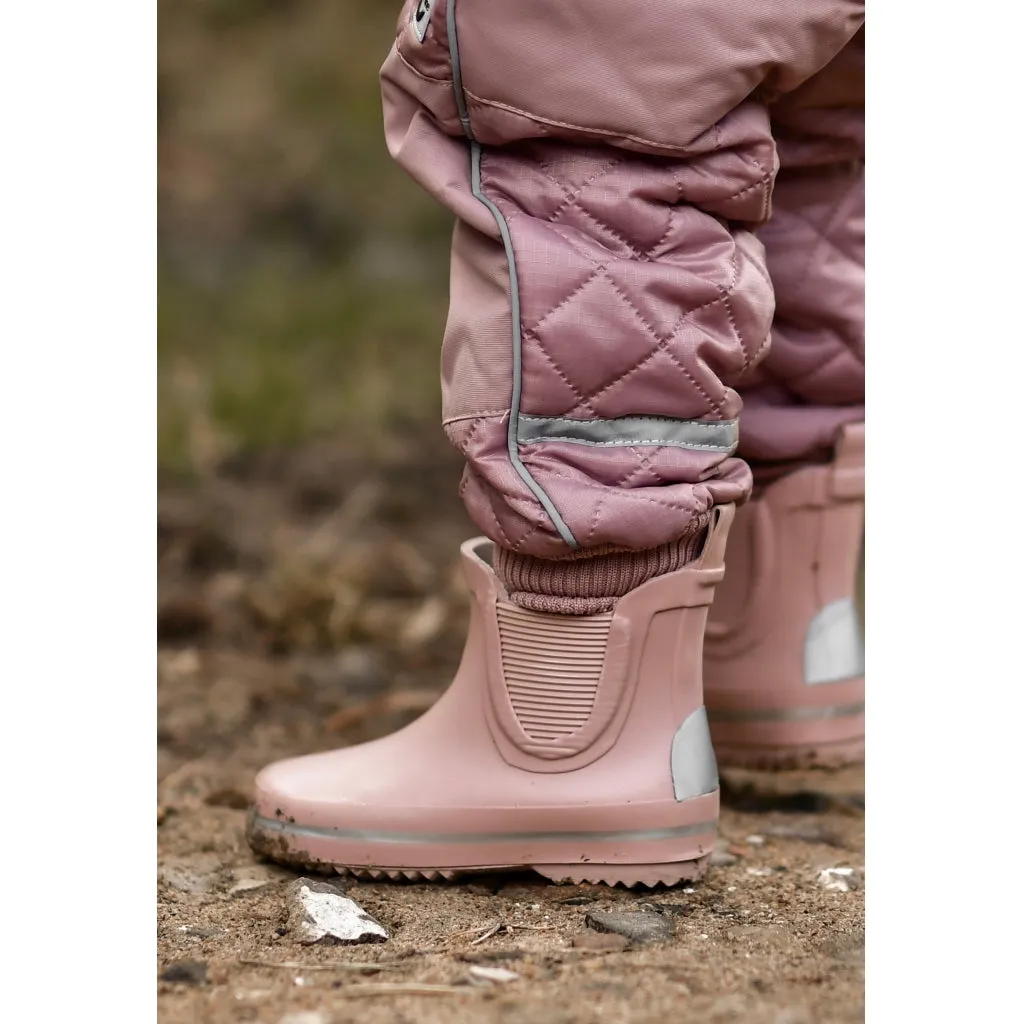 Short Wellies - Adobe Rose