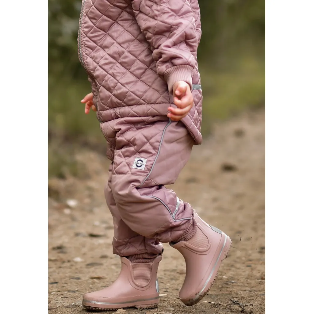 Short Wellies - Adobe Rose