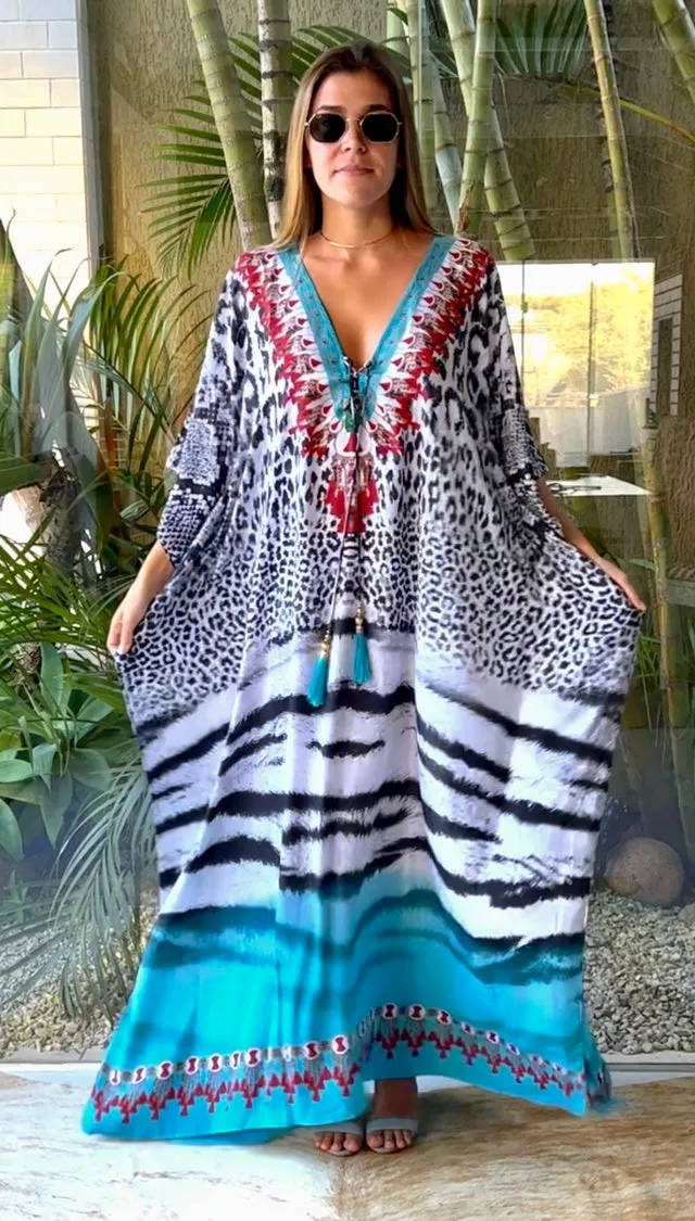 Summer Kaftan Coco Bella Resort Wear | Versatile Color