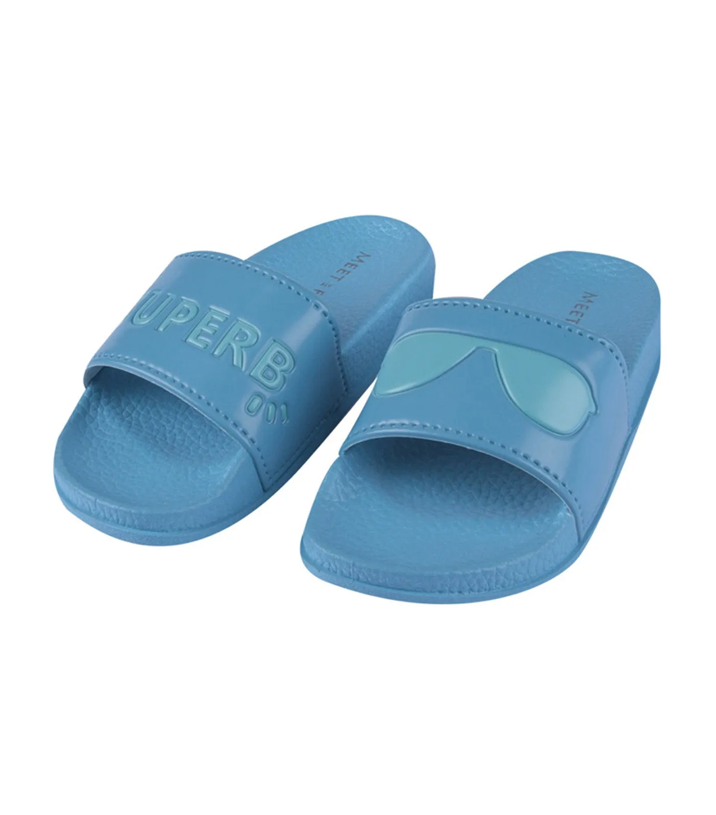 Superb Slippers - Blue