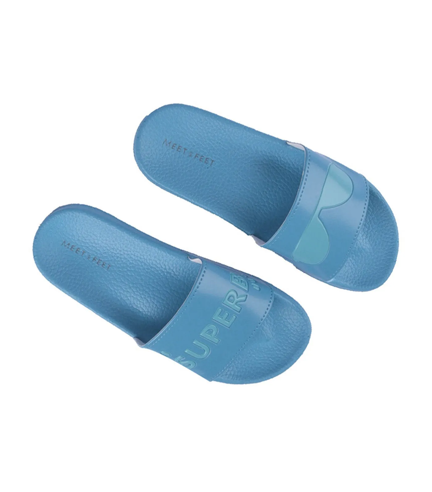 Superb Slippers - Blue