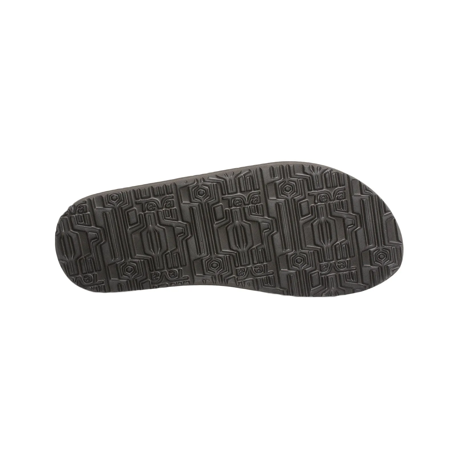 Teva Mush II Nitro Grey / Yellow Flip Flops - Men's