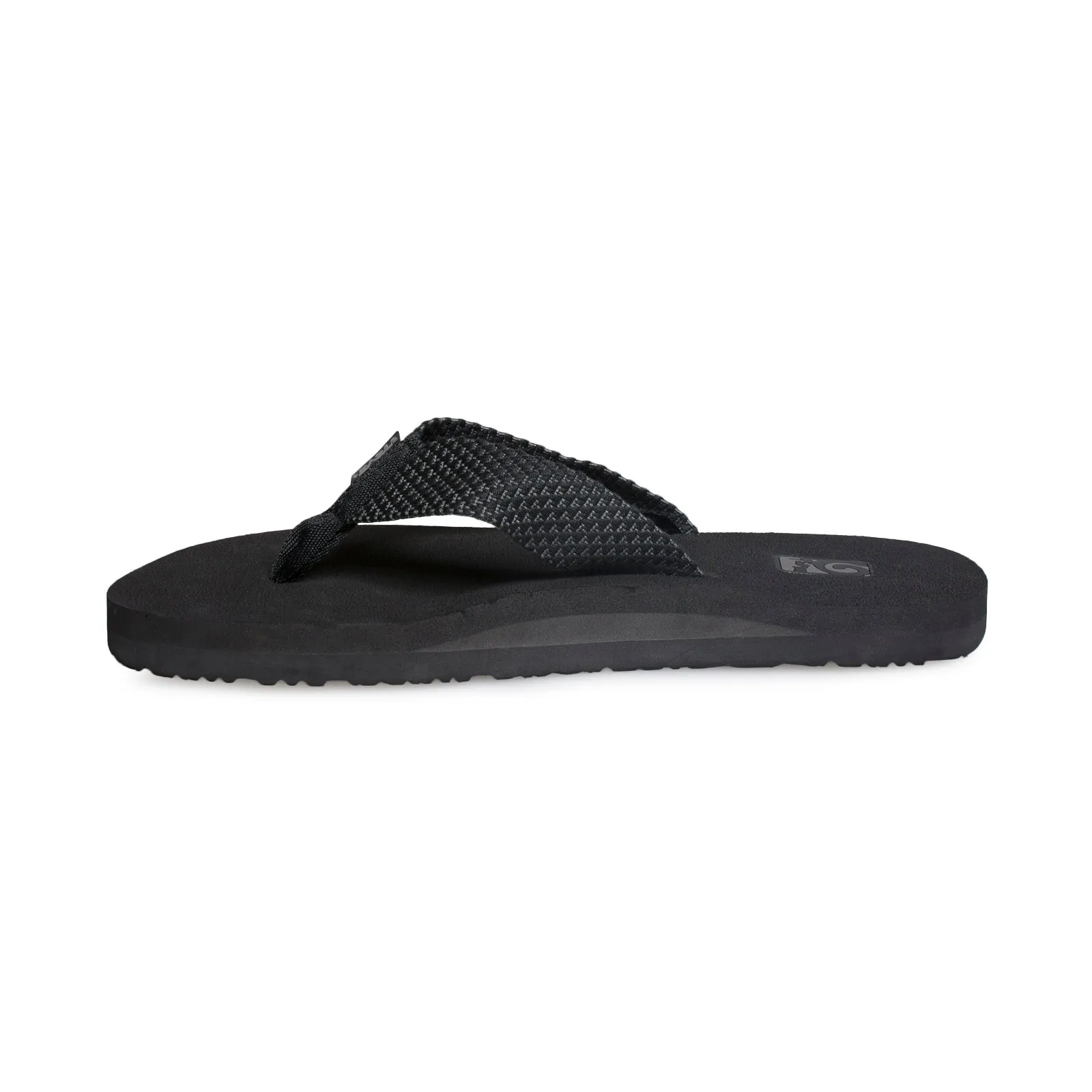 Teva Mush II Sterlika Black Flip Flops - Men's