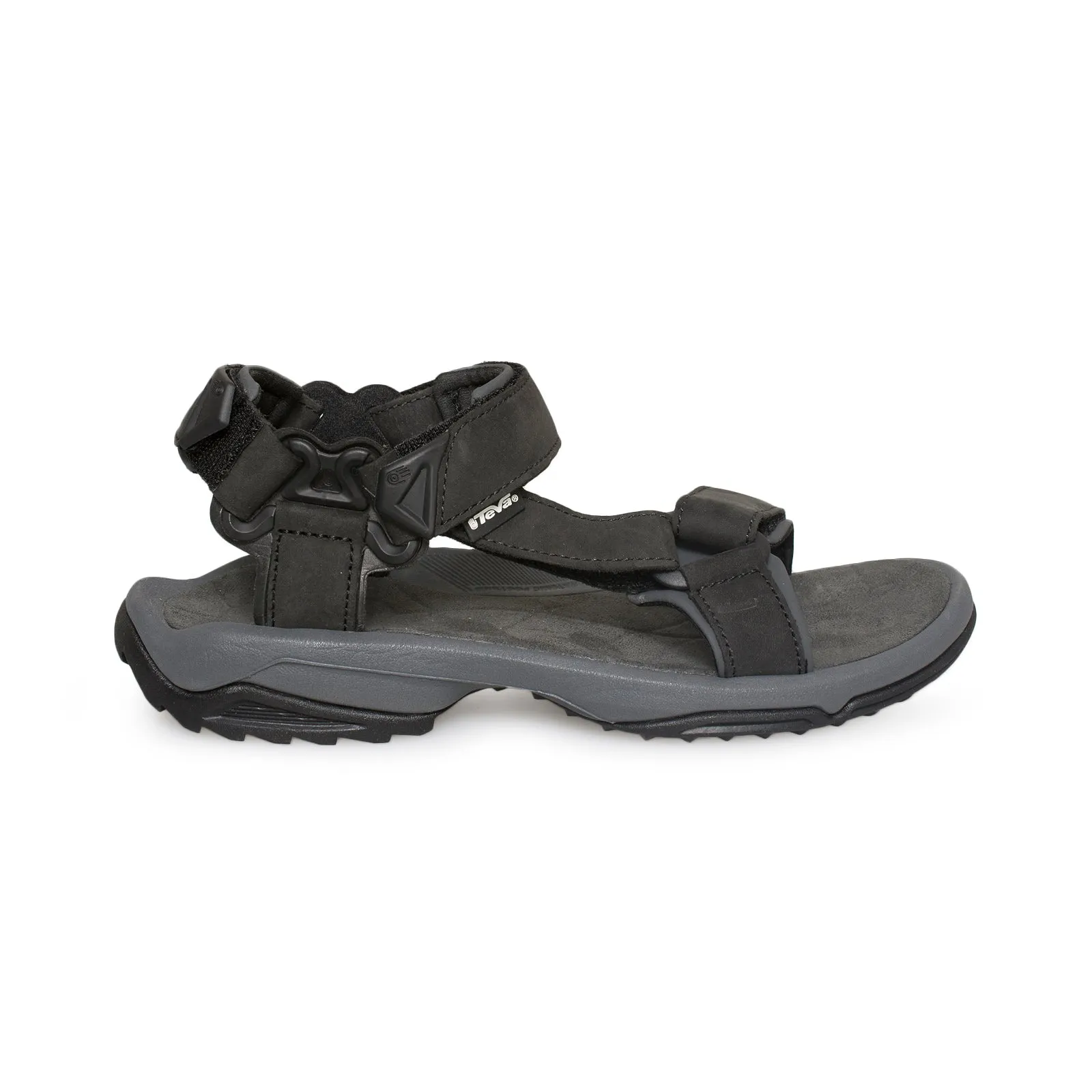 Teva Terra Fi lite Leather Black Sandals