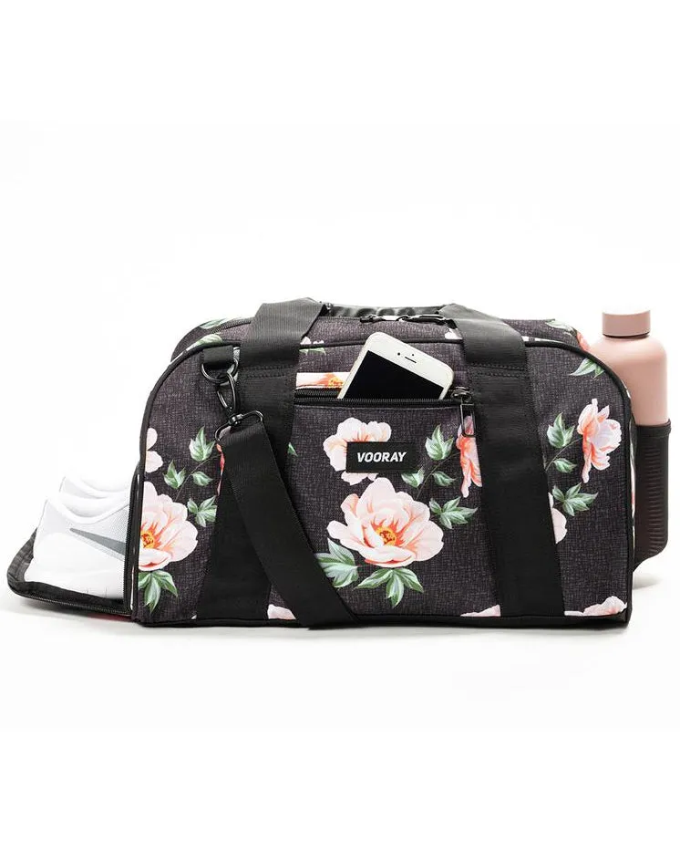 Vooray Burner Gym Duffel Bag - Rose Black