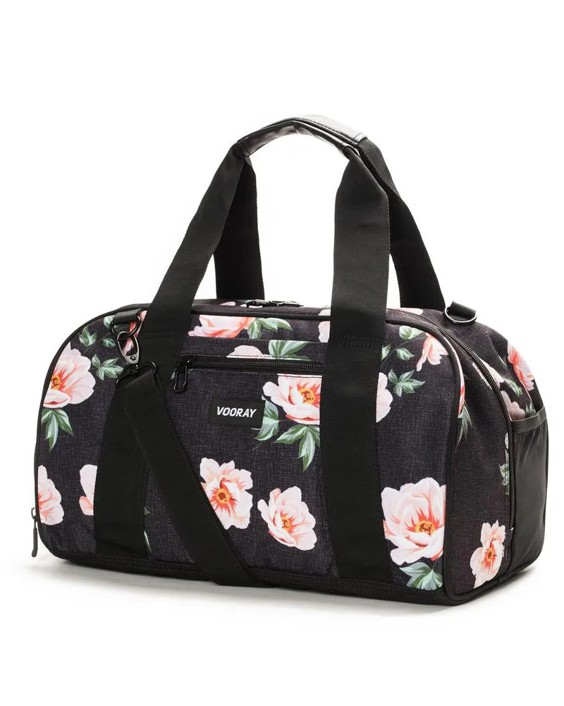 Vooray Burner Gym Duffel Bag - Rose Black