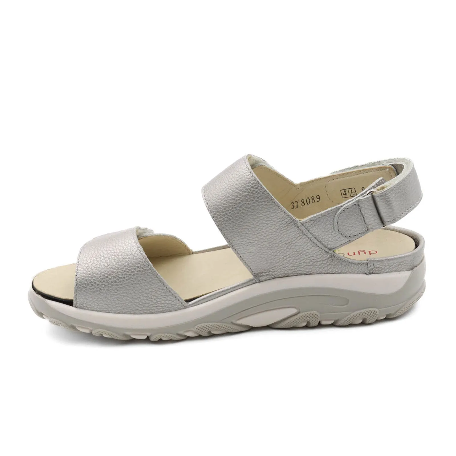 Waldlaufer Willow 448012 Backstrap Sandal (Women) - Metallic Grey